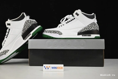 White Pit 3 Jordan Oregon Ducks Retro Crew 1030